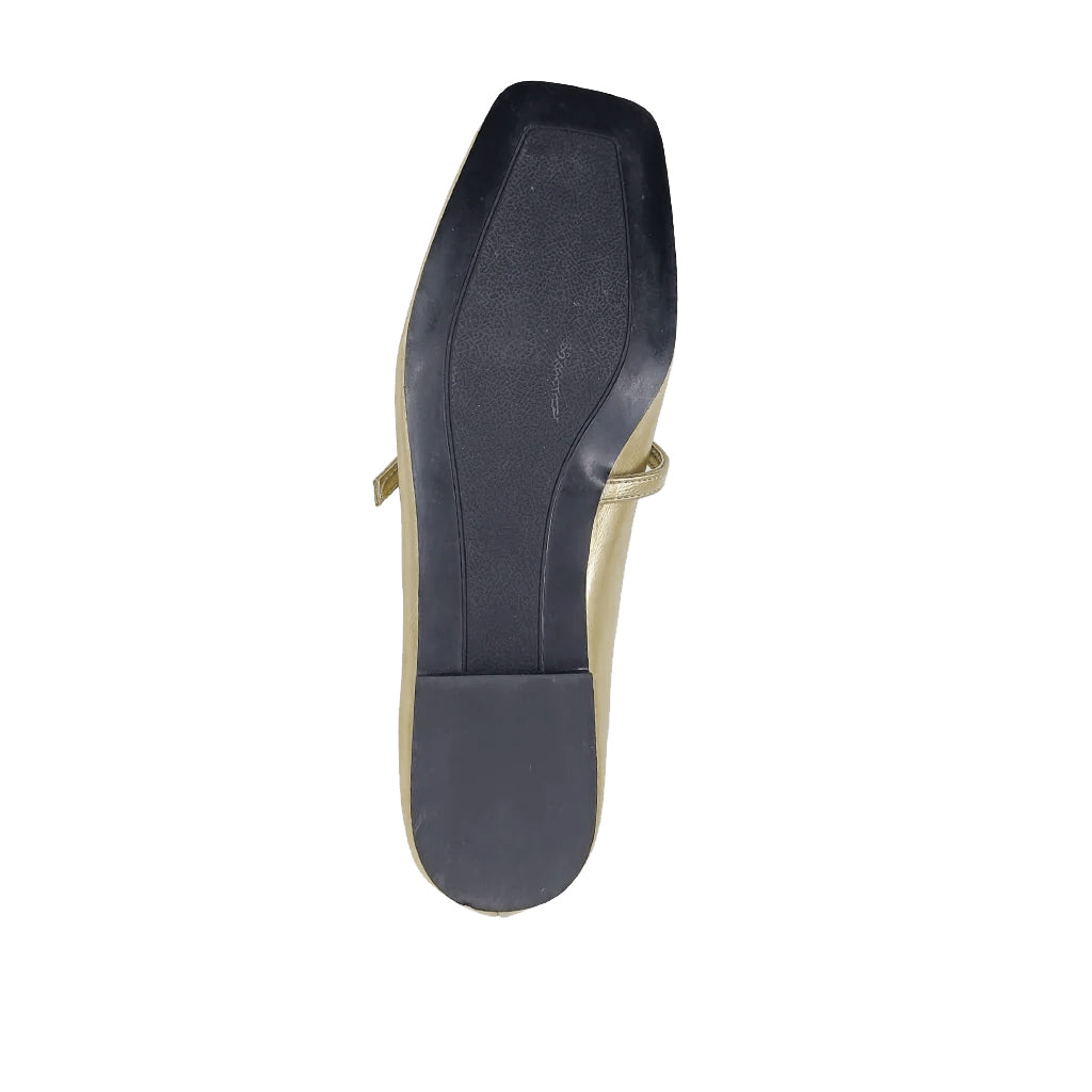Women's ShuShop Adele Golden Ballet Flats