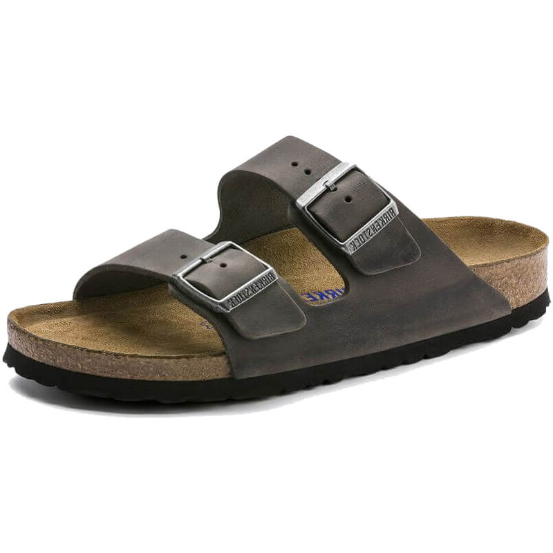 Adult Birkenstock Arizona Soft Footbed Oiled Leather - Narrow