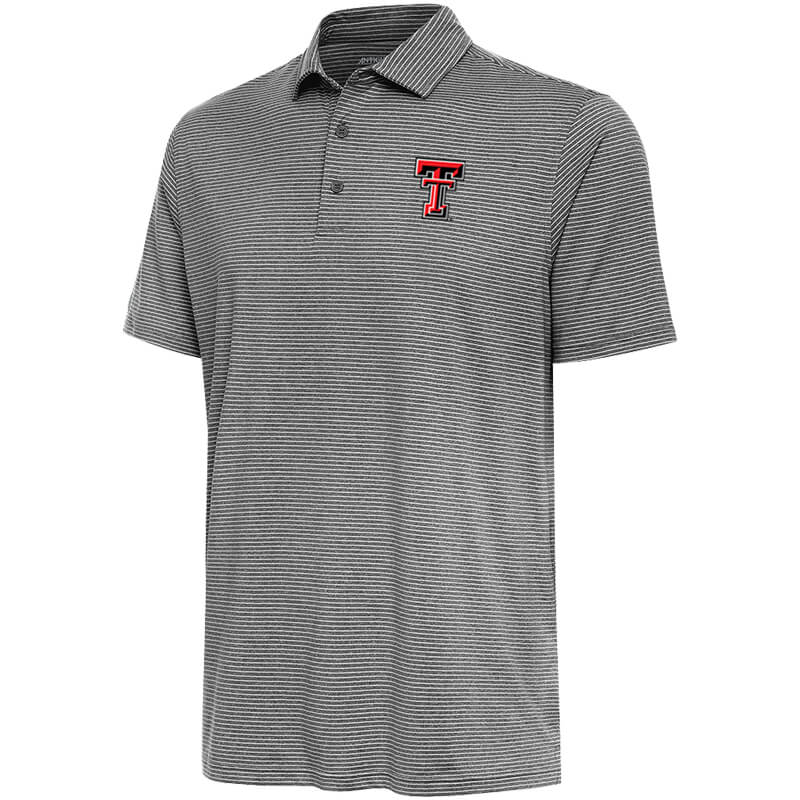 Men's Antigua Texas Tech Scheme Polo