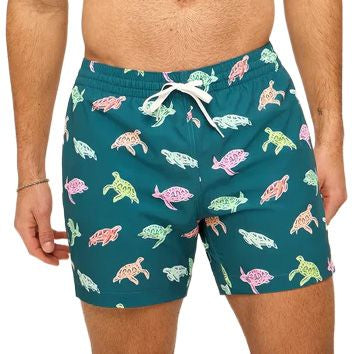 Men's Chubbies The Turtally Awesome 5.5" Lined Classic Swim Trunk