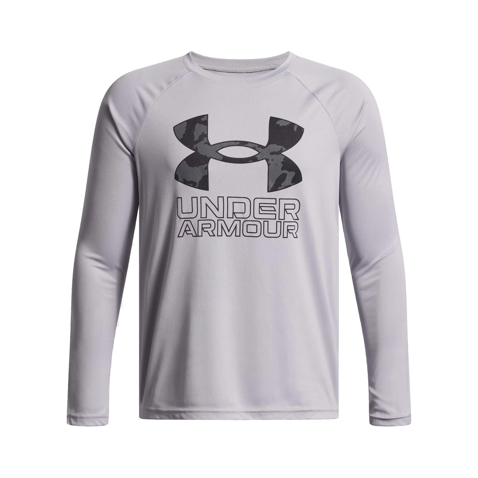 Youth Under Armour Hybrid Print Fill L/S Tee
