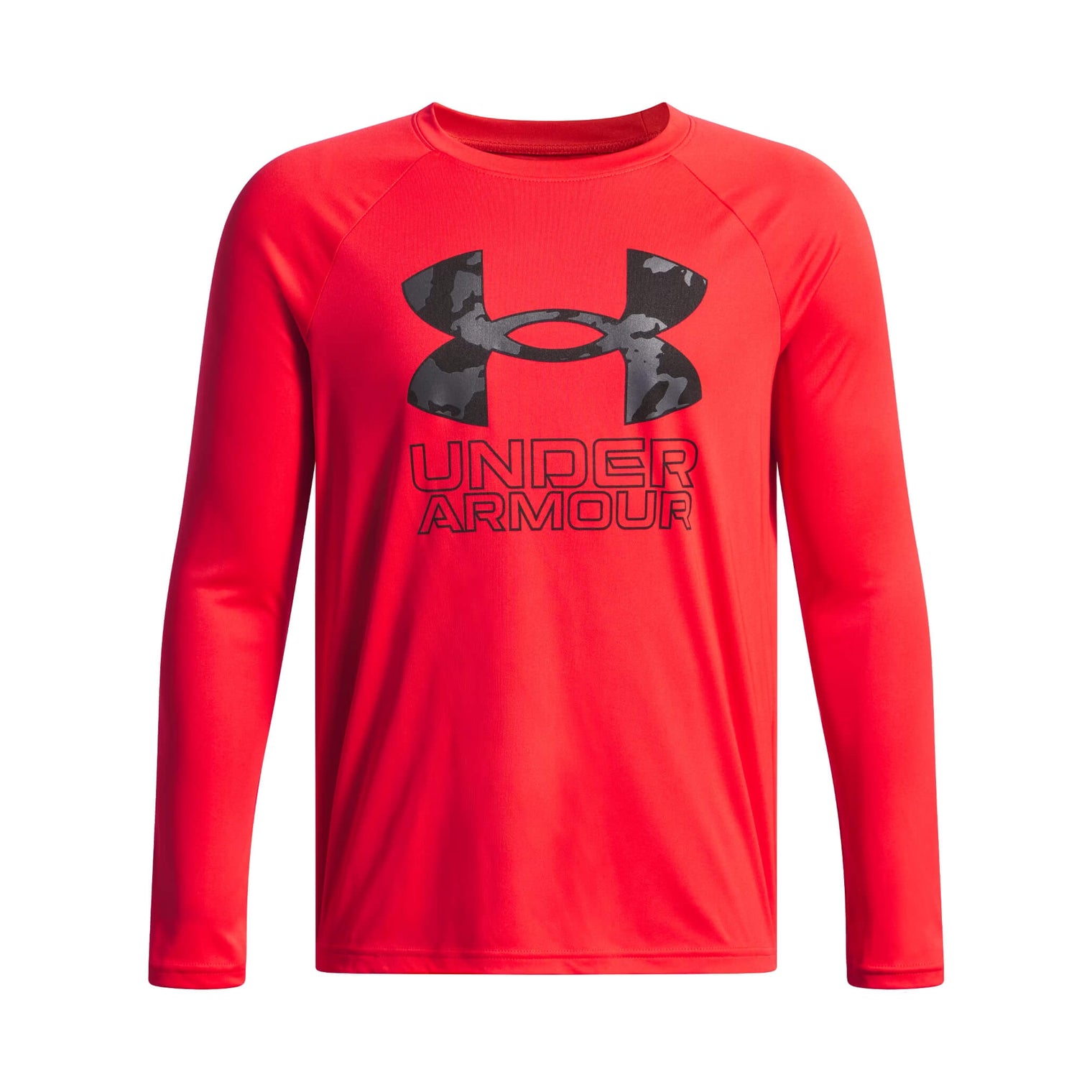 Youth Under Armour Hybrid Print Fill L/S Tee