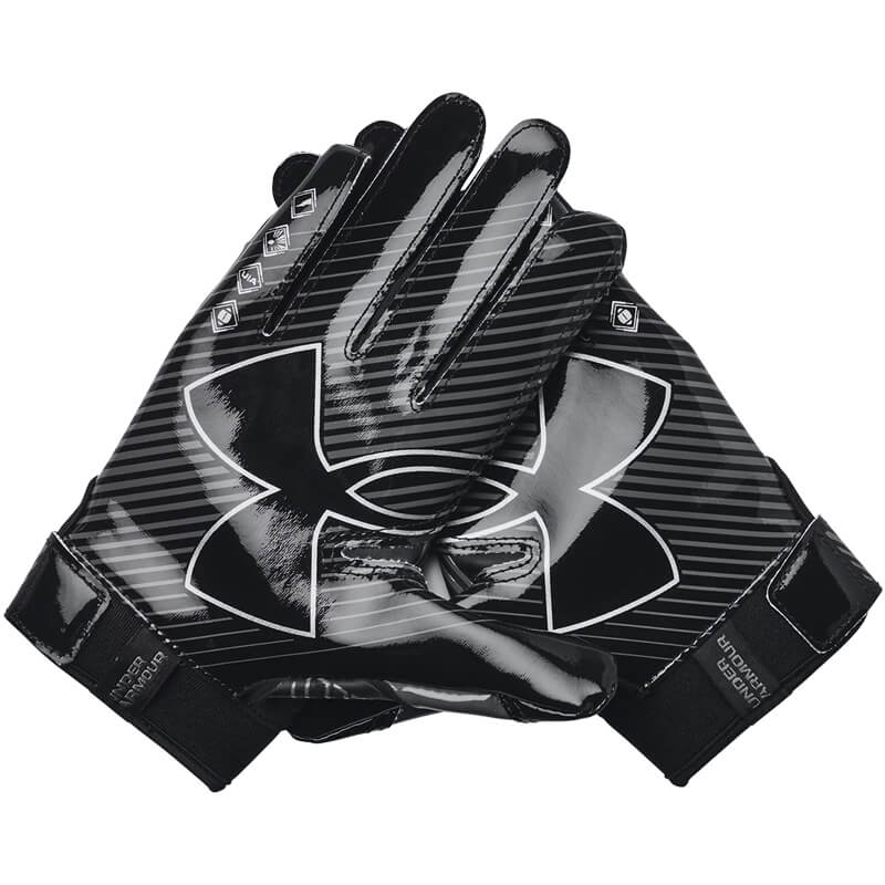 Youth Under Armour F9 Nitro Football Gloves