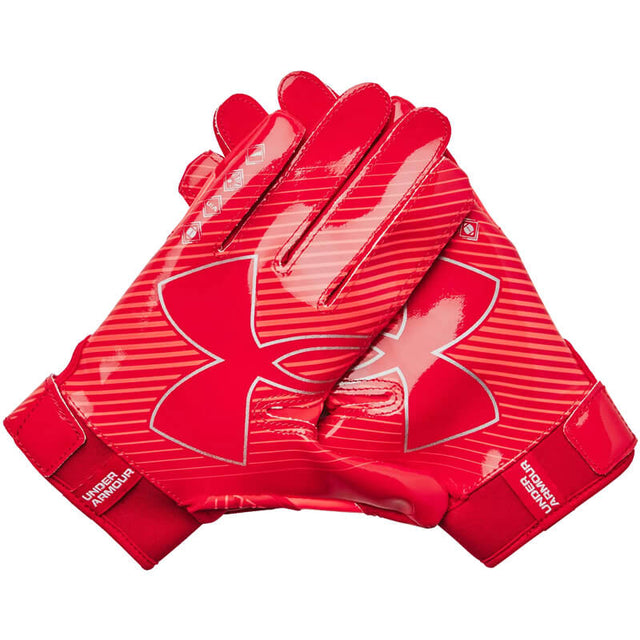 Youth Under Armour F9 Nitro Football Gloves