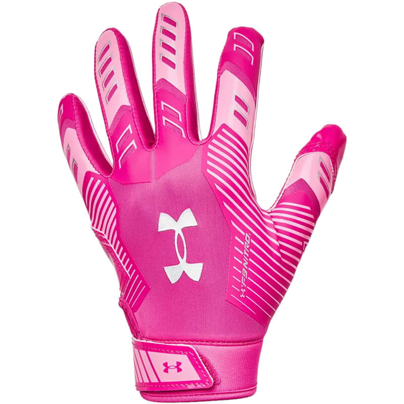 Youth Under Armour F9 Nitro Football Gloves