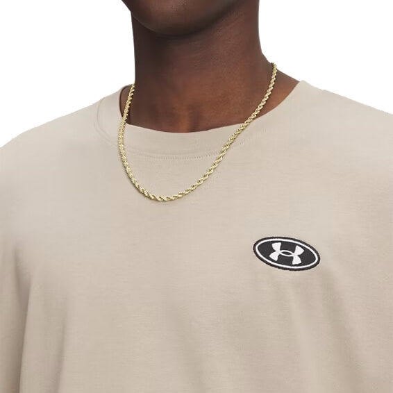 Men's Under Armour Heavyweight Left CHest Patch S/S Tee