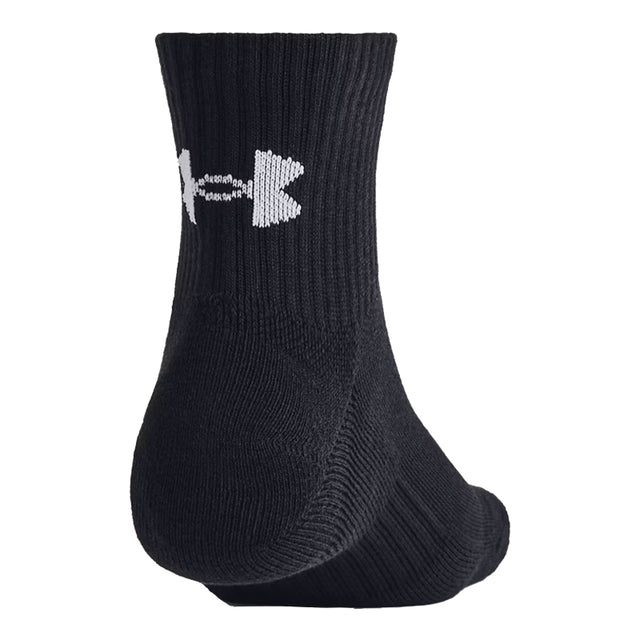 Adult Under Armour Training Cotton Quarter Socks 3-Pack