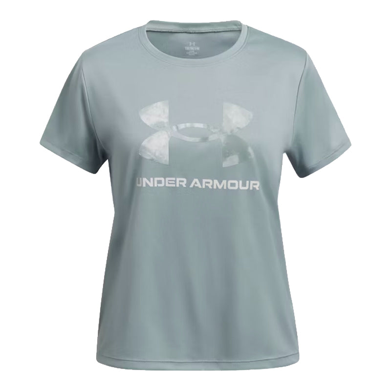 Youth Under Armour Tech Big Print Logo S/S Tee