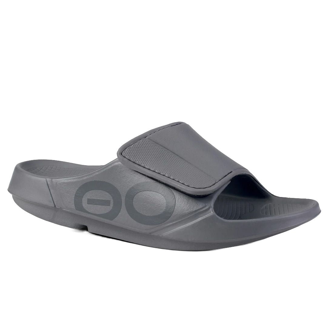 Adult OOFOS OOahh Sport Flex Slate Sandal