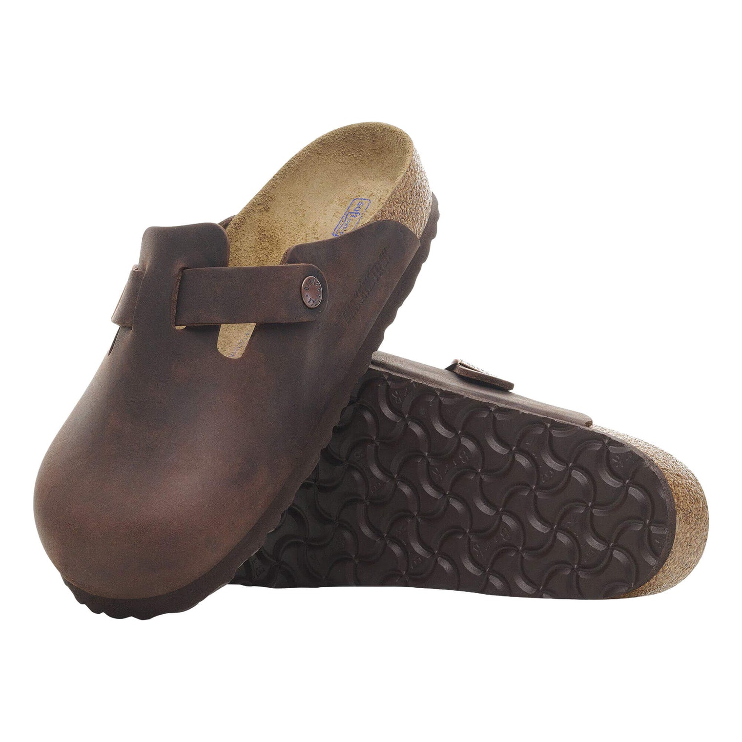 Adult Birkenstock Boston Soft Footbed Oiled Leather - Narrow