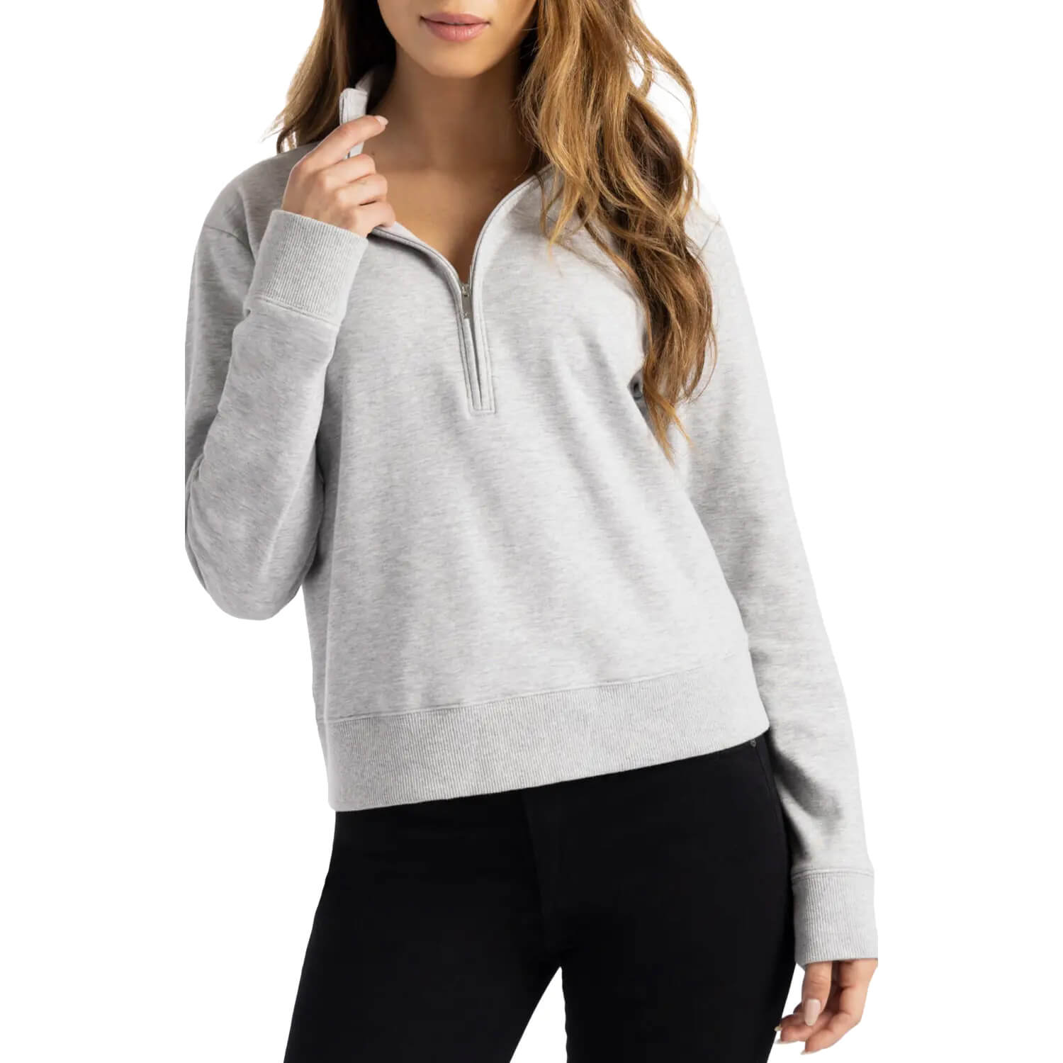 Women's TravisMathew Cloud Fleece Half Zip