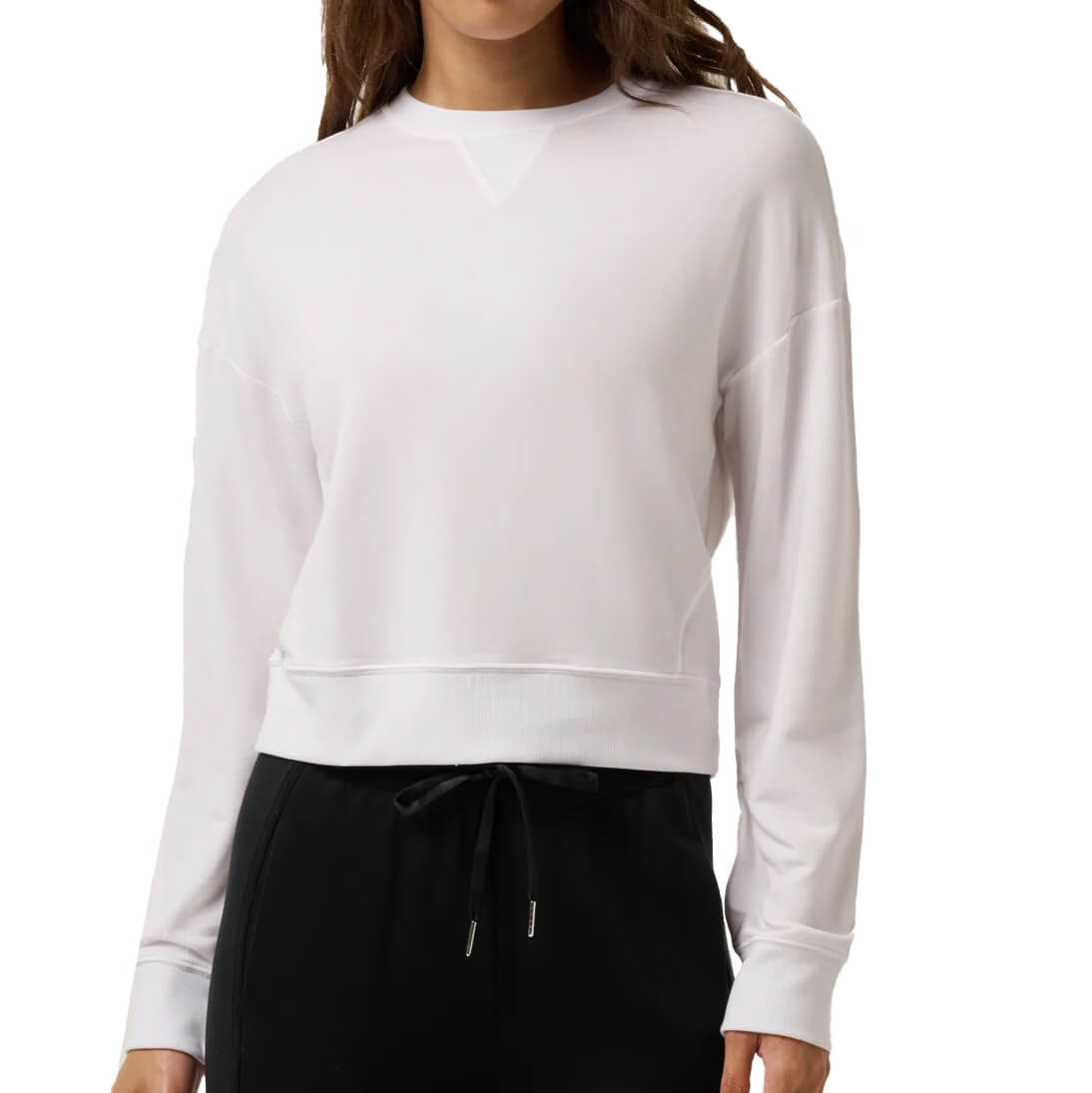 Women's TravisMathew Cloud Terry Crewneck Pullover