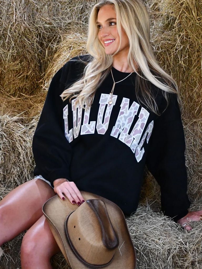 Women's LULU MAC Printed Sweatshirt