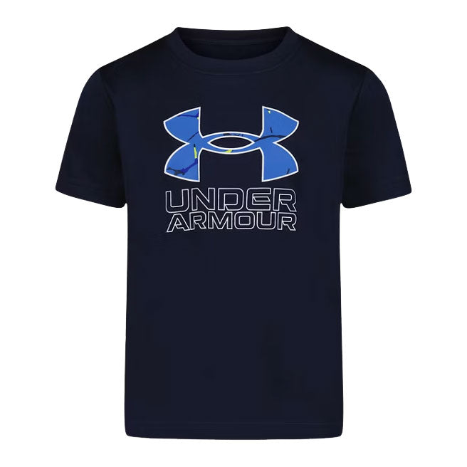 Toddler Under Armour Core Logo Fill Tech S/S Tee