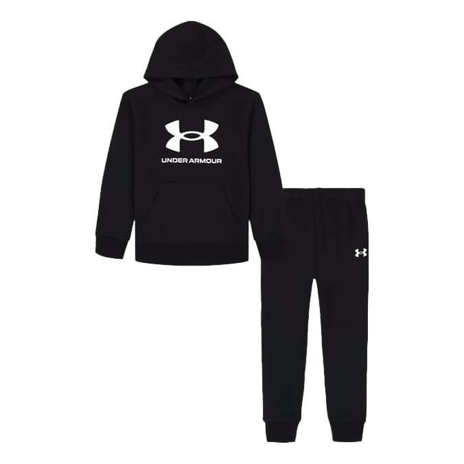 Youth Under Armour Branded Logo Hoodie & Jogger Set