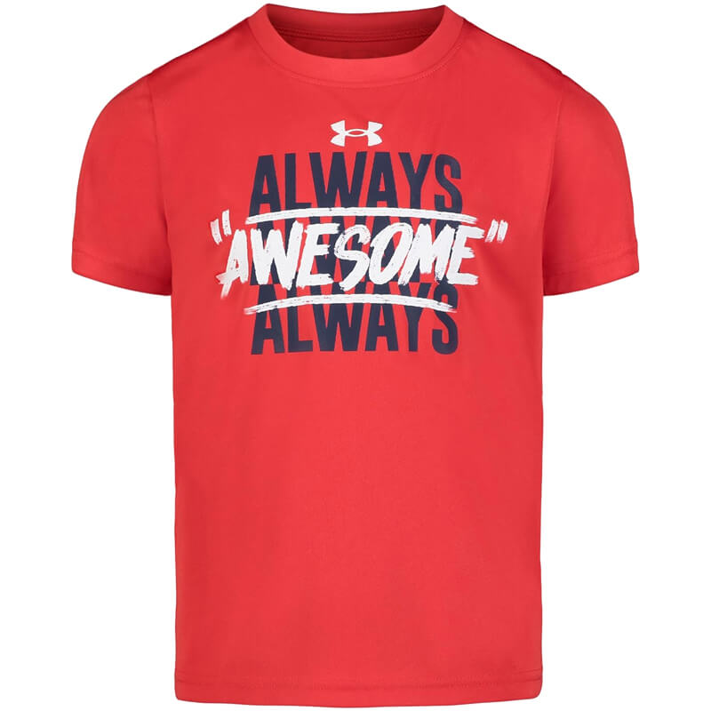 Toddler Under Armour Always Awesome S/S Tee