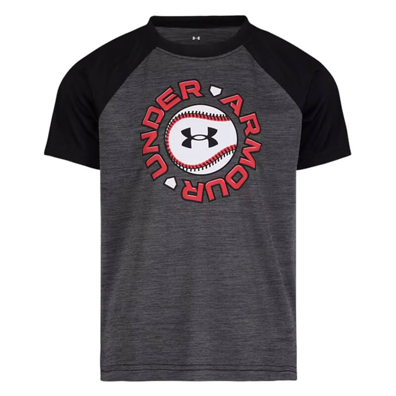 Toddler Under Armour Basbeall S/S Tee