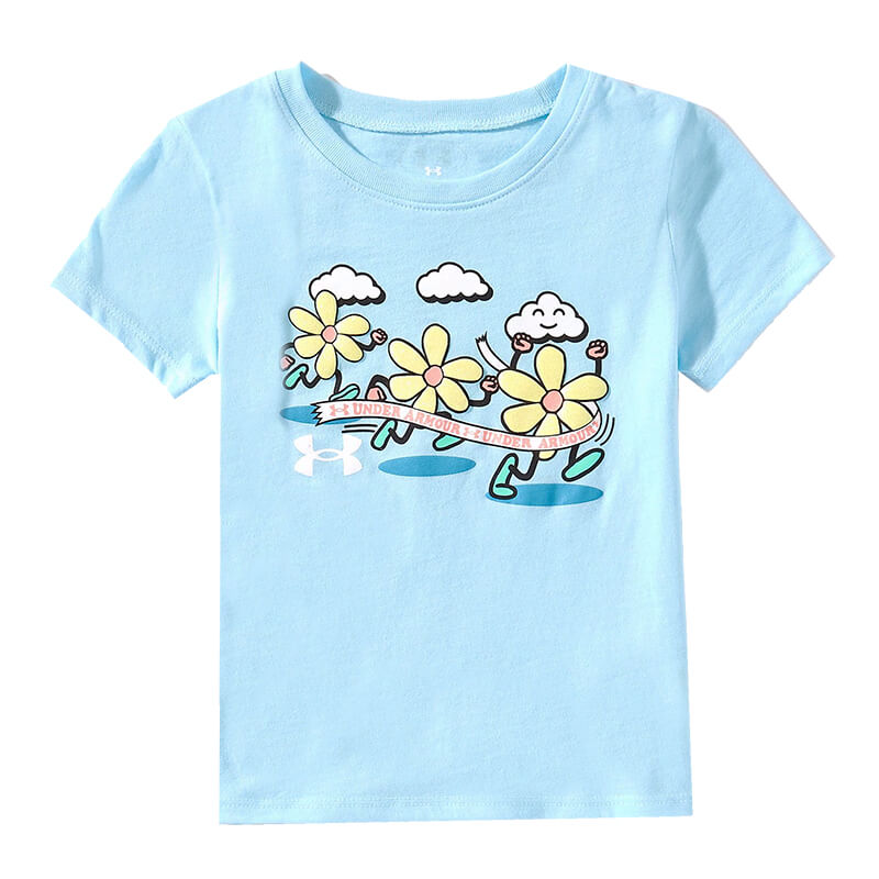 Toddler Under Armour Flowers S/S Tee