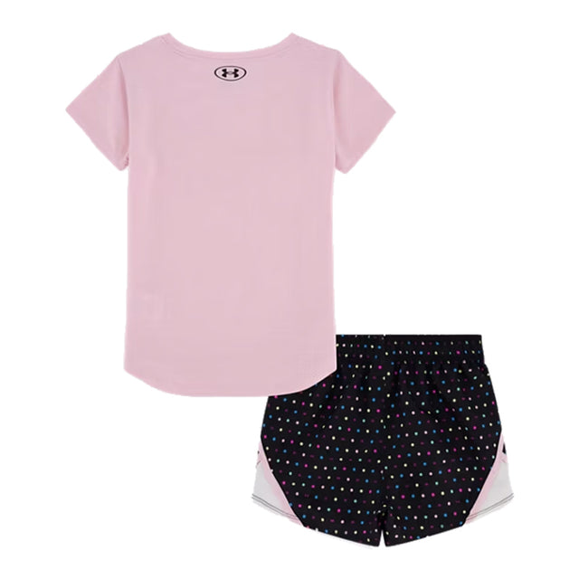 Infant Under Armour Dot Print S/S Tee & Shorts Set