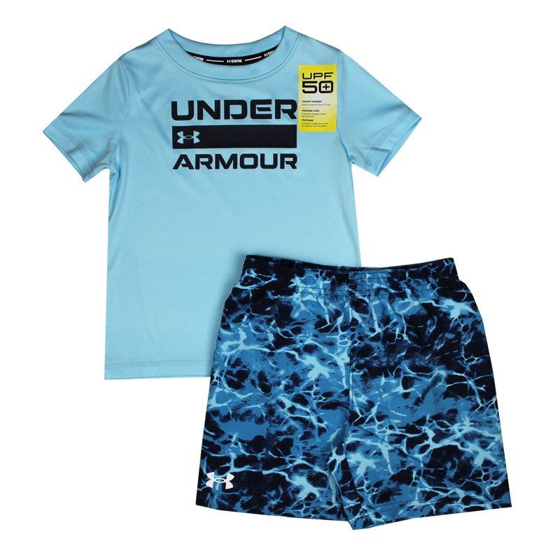 Toddler Under Armour Water Camo Swim Set