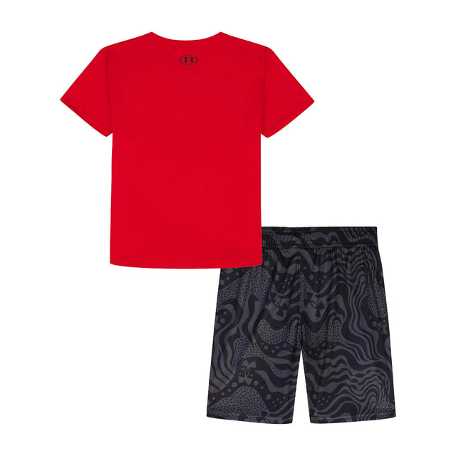 Toddler Boys' Under Armour Tech Printed Short Set