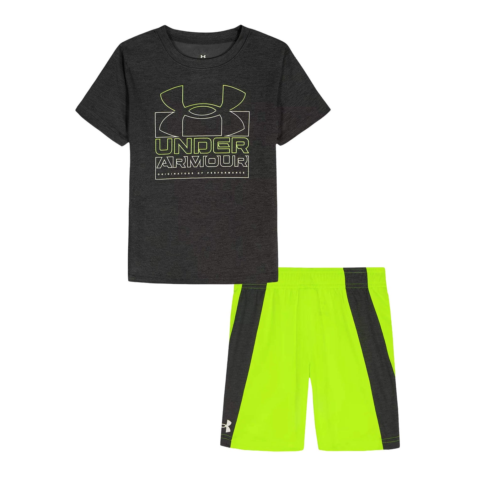 Toddler Boys' Under Armour S/S Cut & Sew Short Set