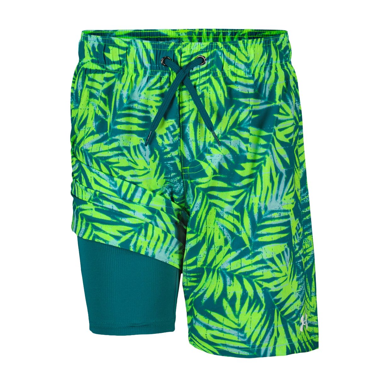 Youth Boys' Under Armour Compression Print Swim Short