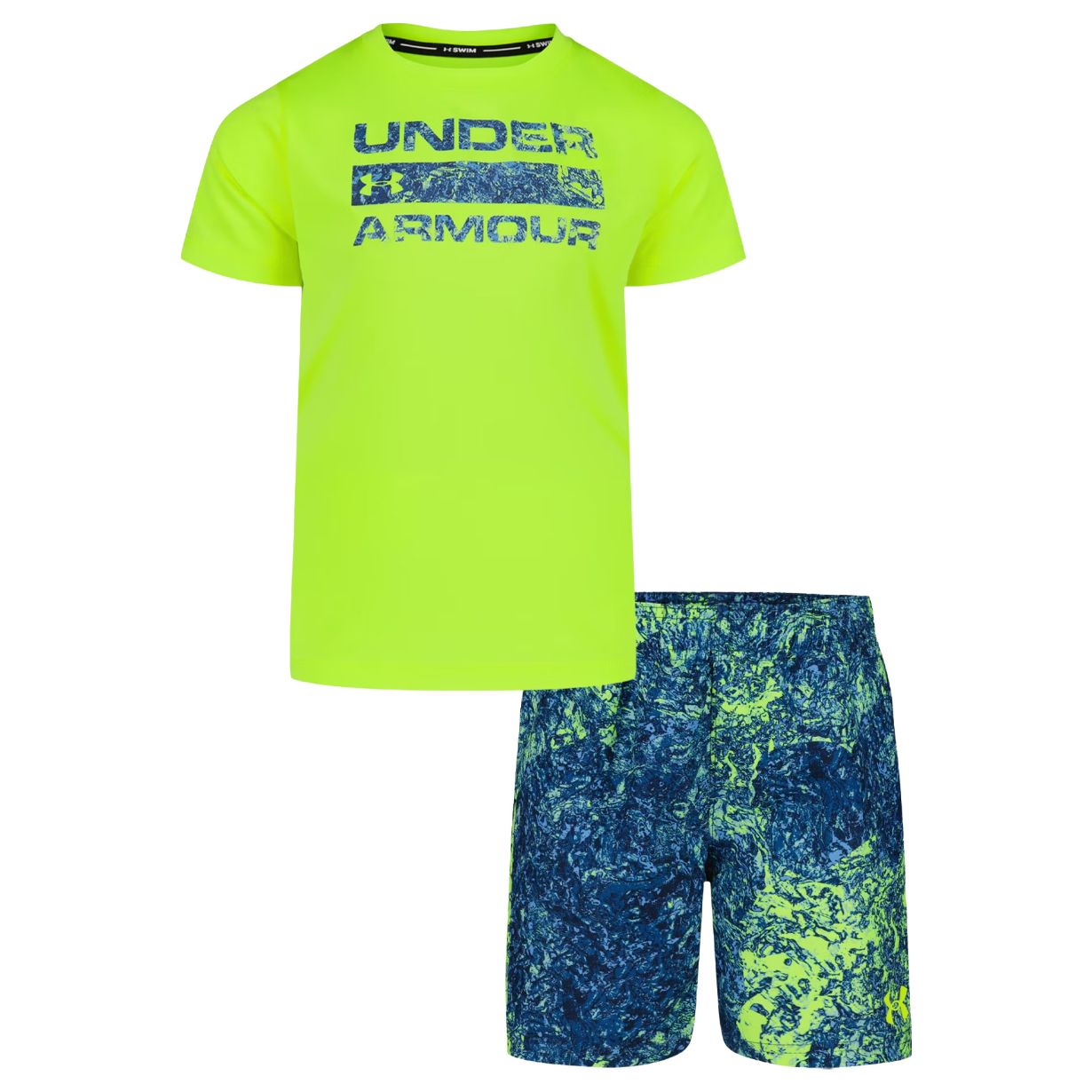 Toddler Boys' Under Armour Cork Tile Swim Set