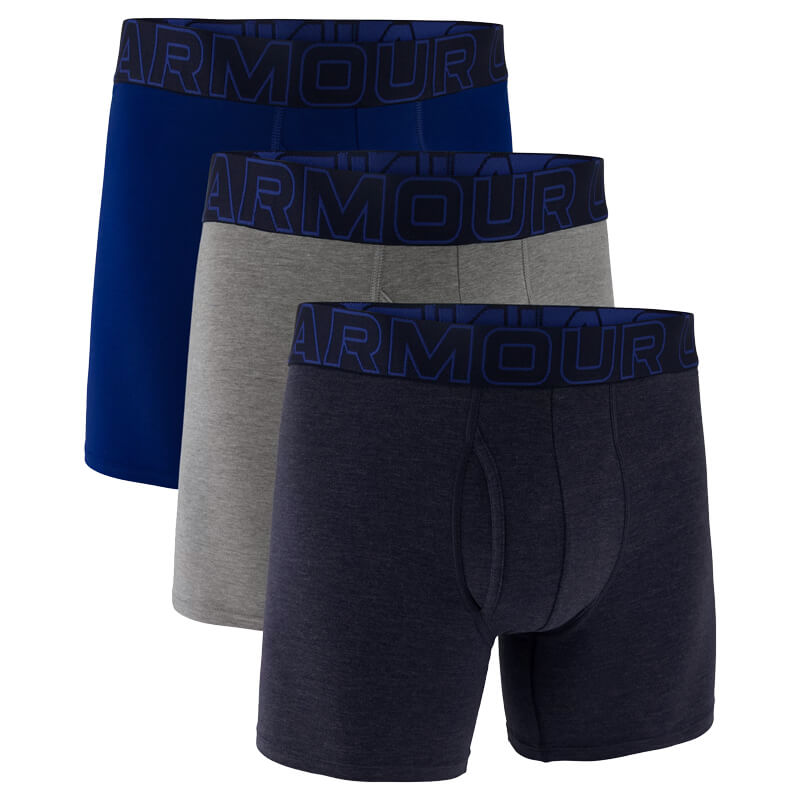 Men's Under Armour Performance 6" Cotton 3PK Boxerjock