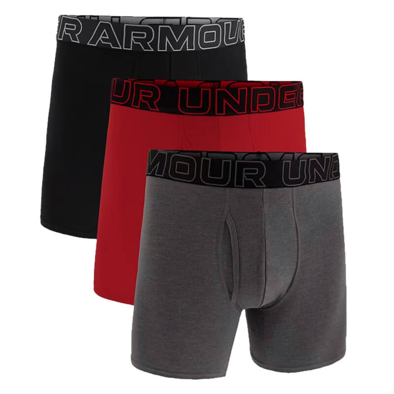 Men's Under Armour Performance 6" Tech 3PK Boxerjock