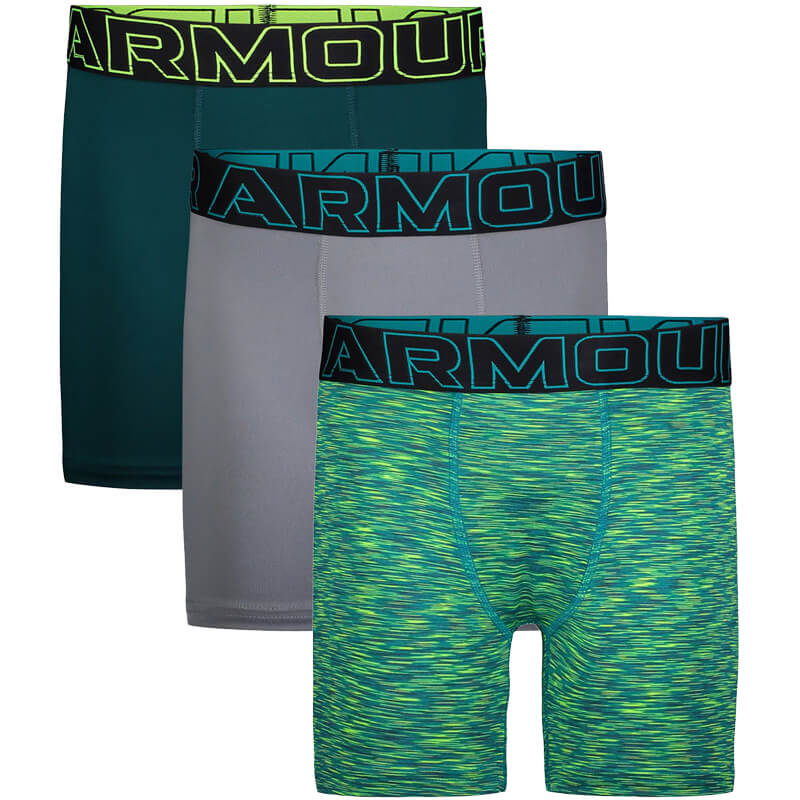 Youth Under Armour Performance Boxerjock Briefs 3-Pack