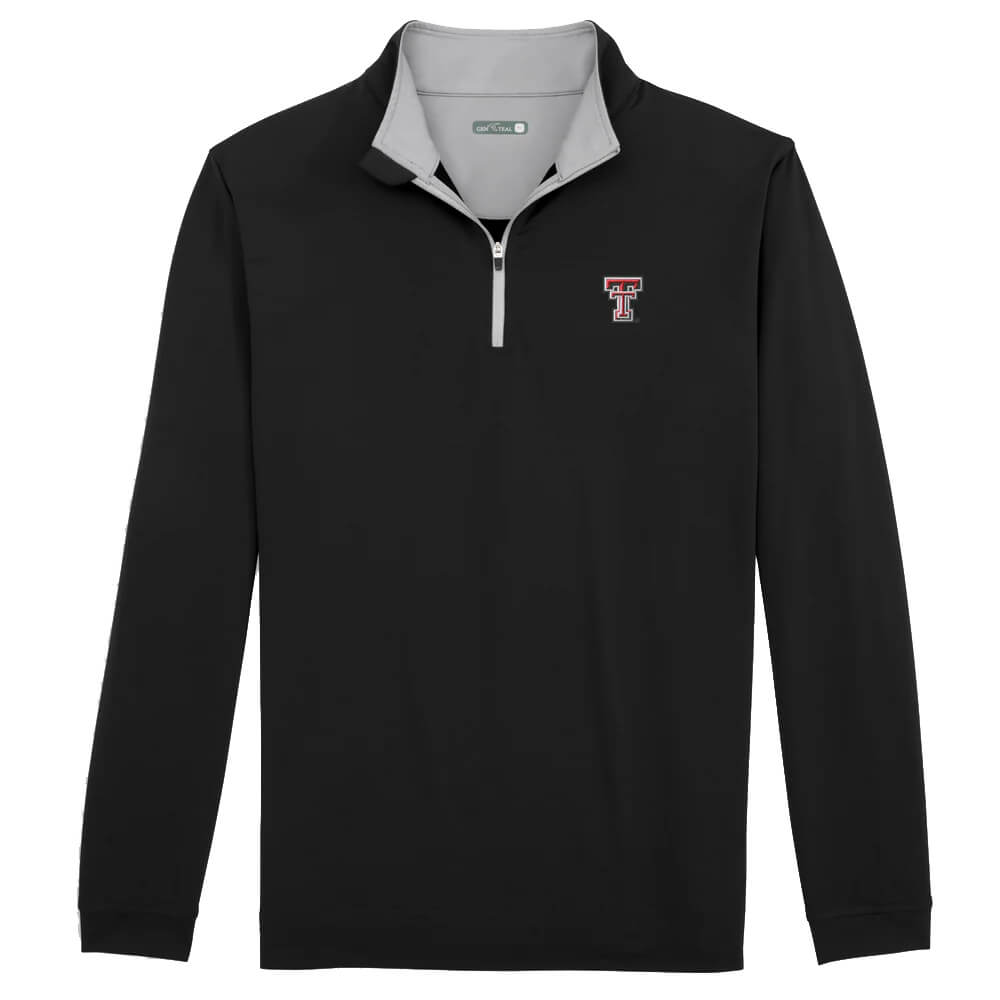 Men's GenTeal Texas Tech Performance Quarter Zip