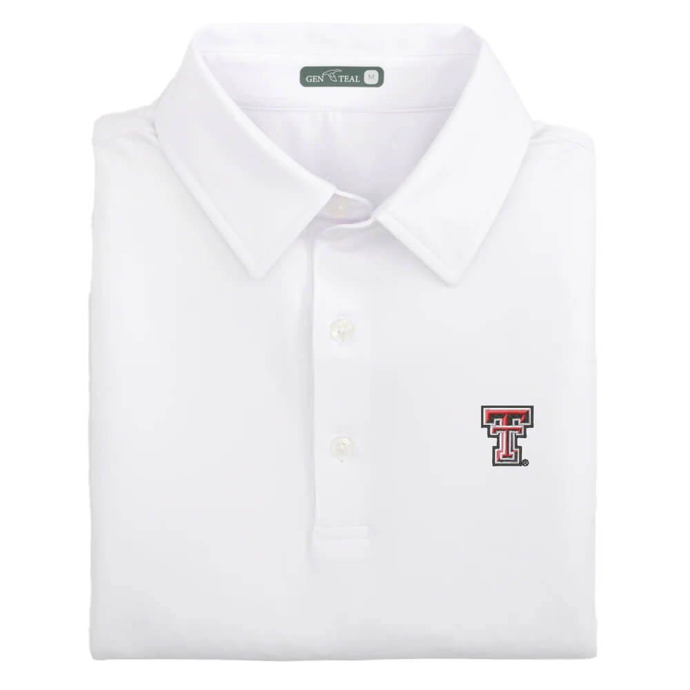 Men's GenTeal Texas Tech Performance Polo