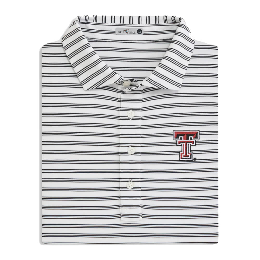 Men's GenTeal Texas Tech Rush Performance Polo