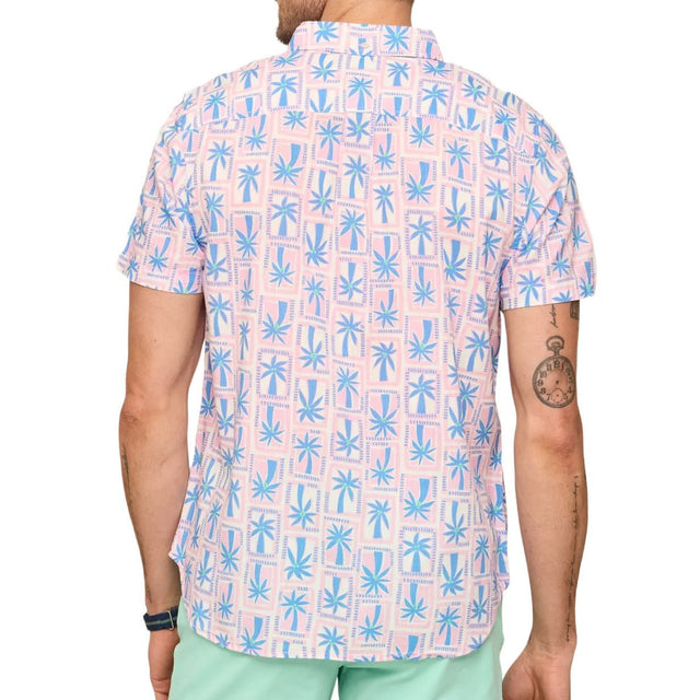 Men's Chubbies The Miami Mosaic Button-Down S/S Shirt