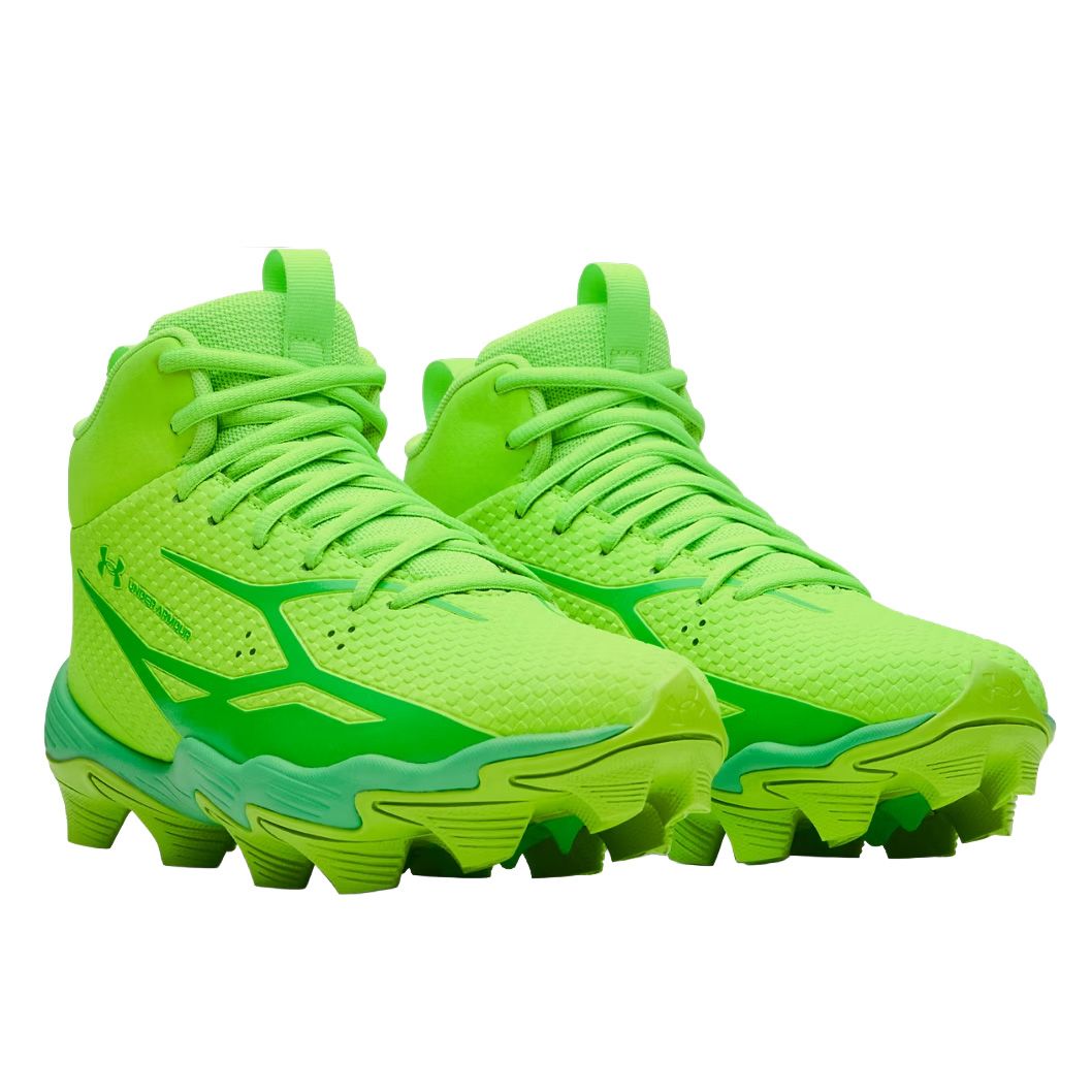 Youth Under Armour Spotlight Hammer Football Cleat