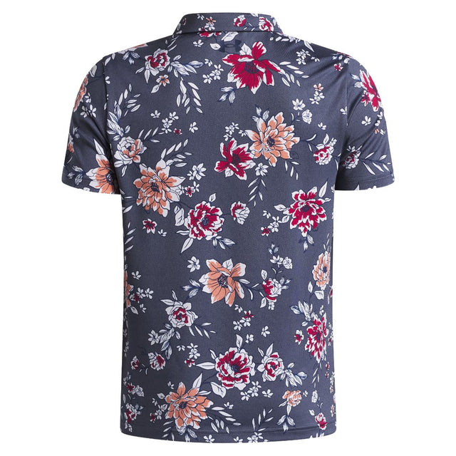 Youth Boys' Under Armour Matchplay Printed Polo