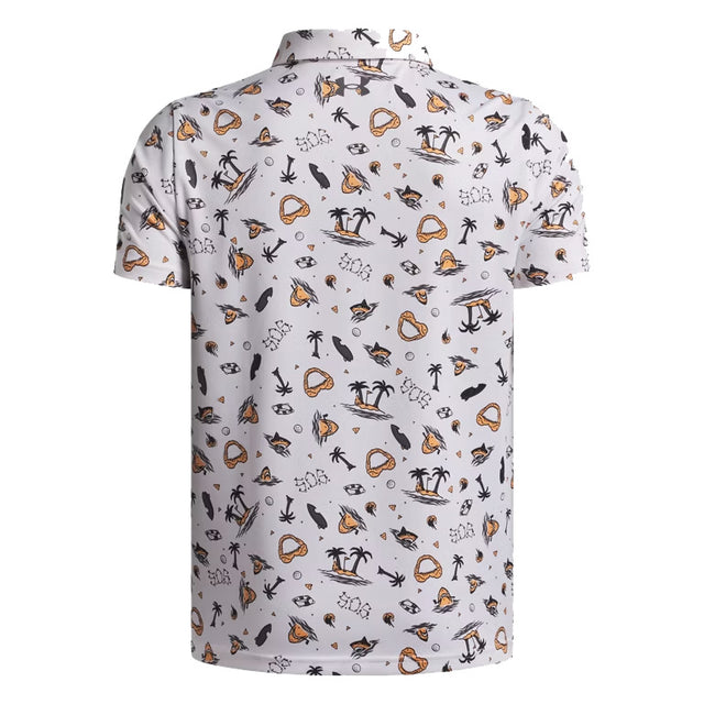 Youth Boys' Under Armour Matchplay Printed Polo