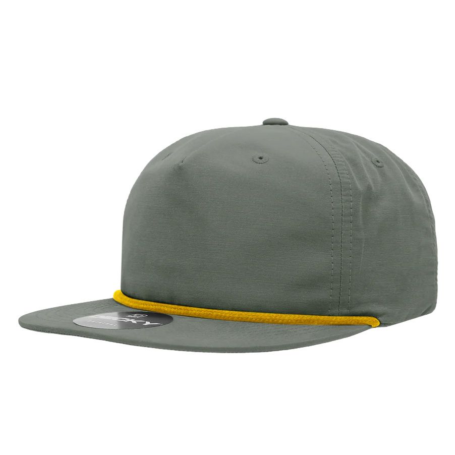 Adult Decky 5 Panel Rope Cap