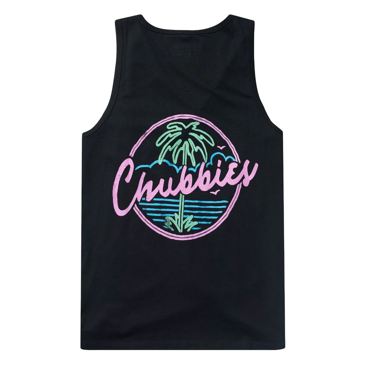Men's Chubbies The Night Never Sleeps Tank