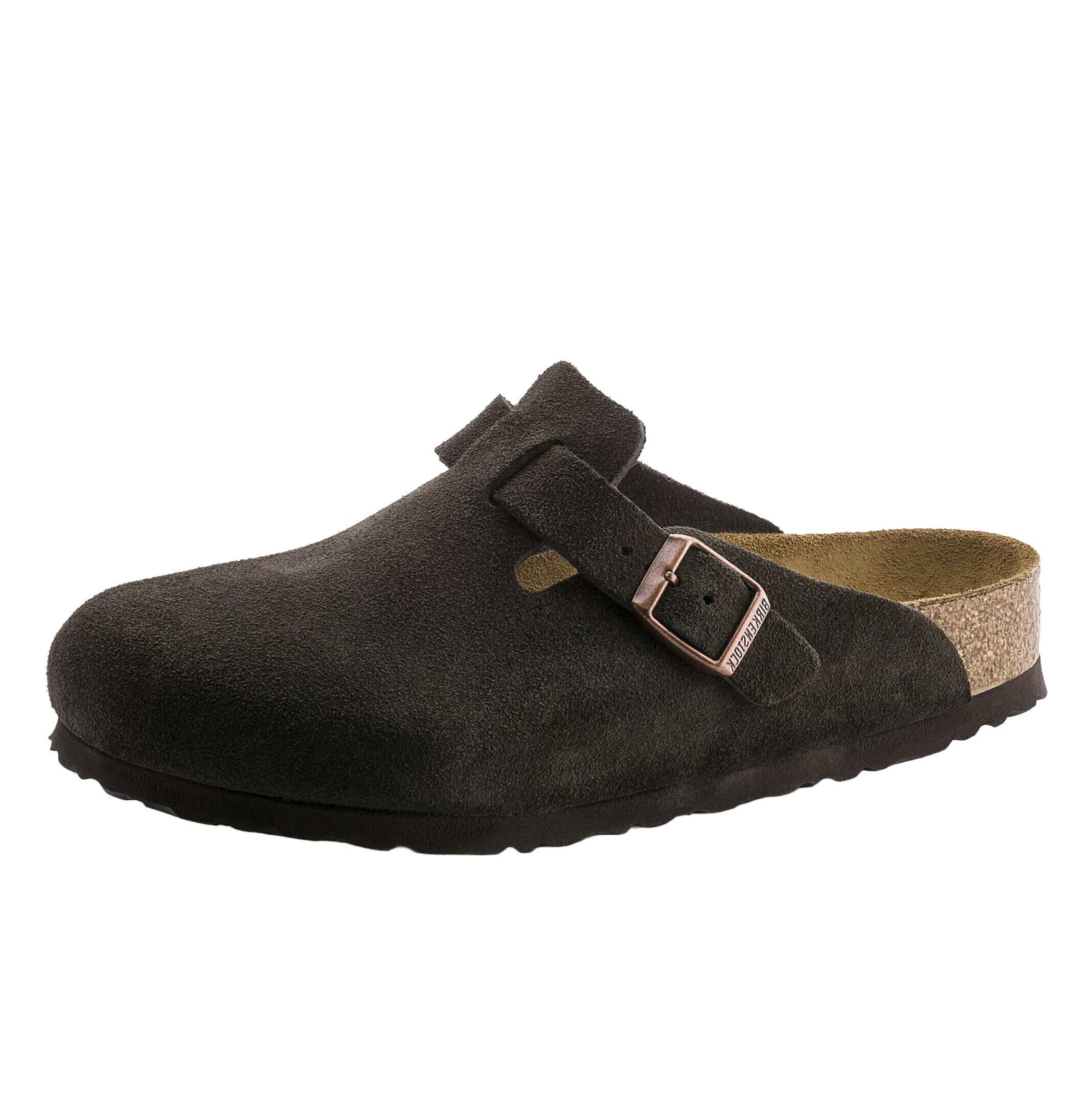 Adult Birkenstock Boston Soft Footbed Suede Leather - Regular