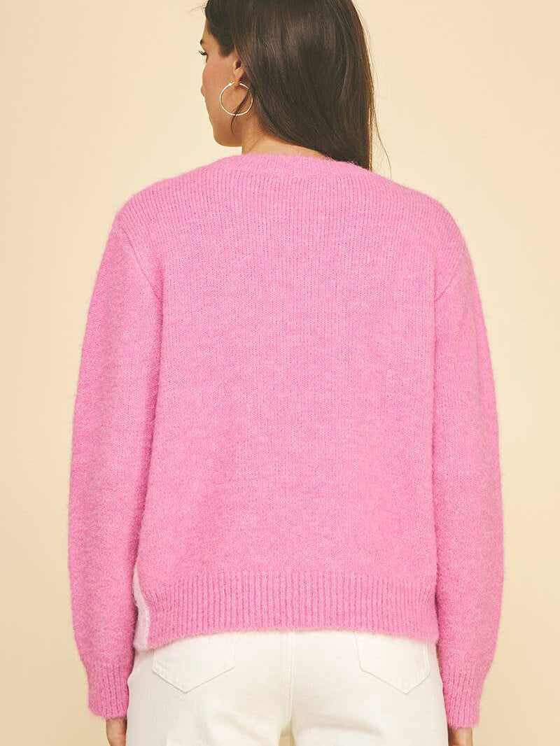 Women's Color Block Sweater