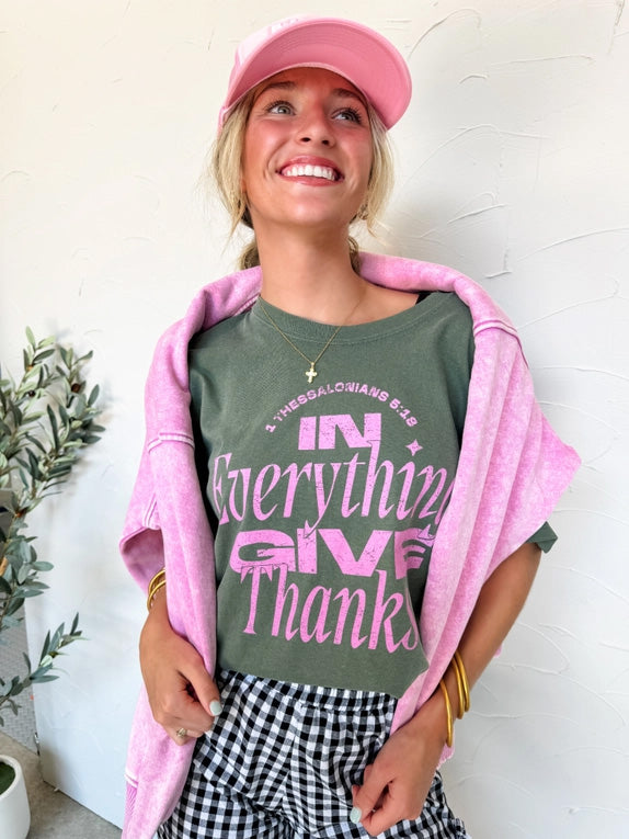 Women's Give Thanks Tee