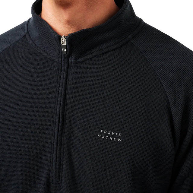 Men's TravisMathew Performance Waffle 1/4 Zip