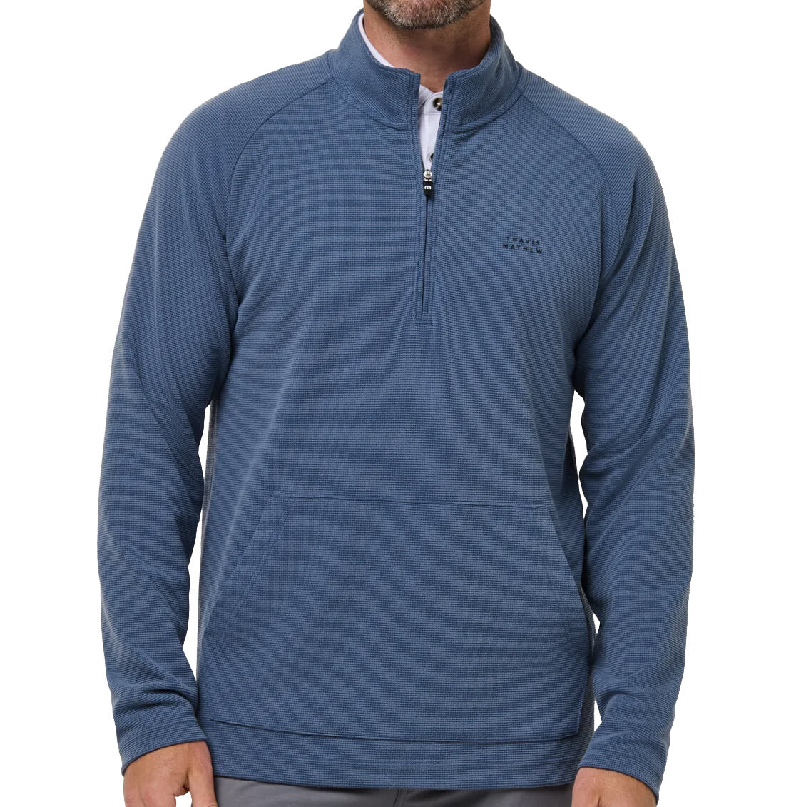 Men's TravisMathew Performance Waffle 1/4 Zip
