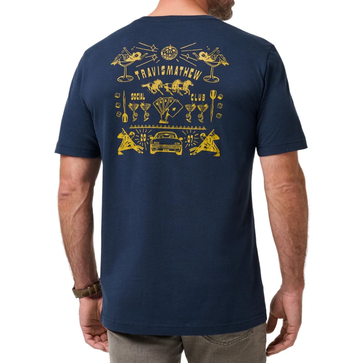 Men's TravisMathew Club Dues S/S Tee