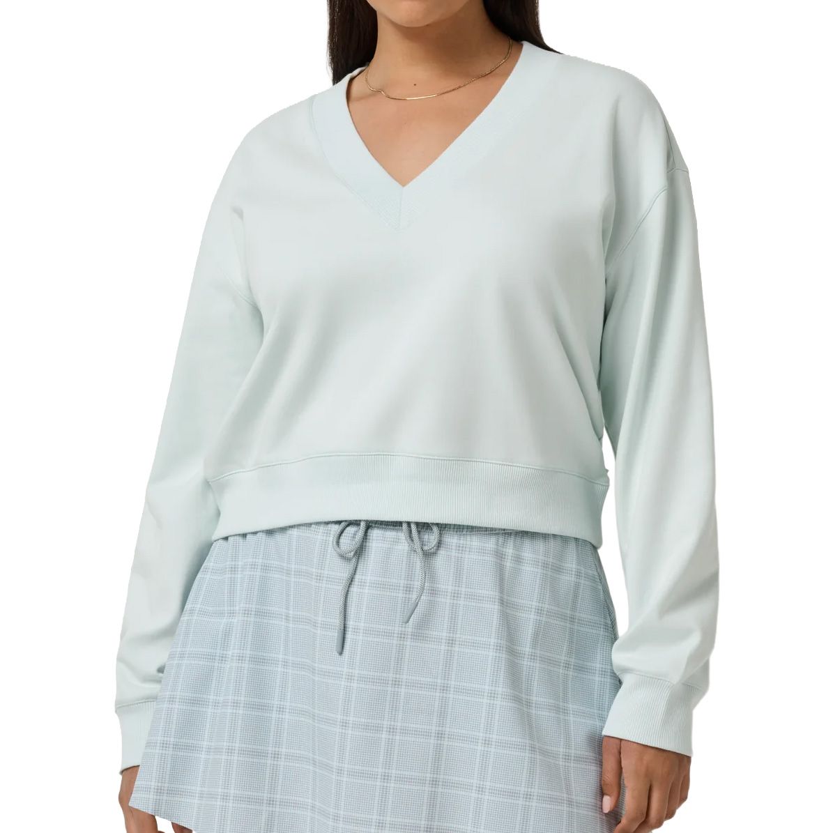 Women's TravisMathew Cloud Fleece V Neck