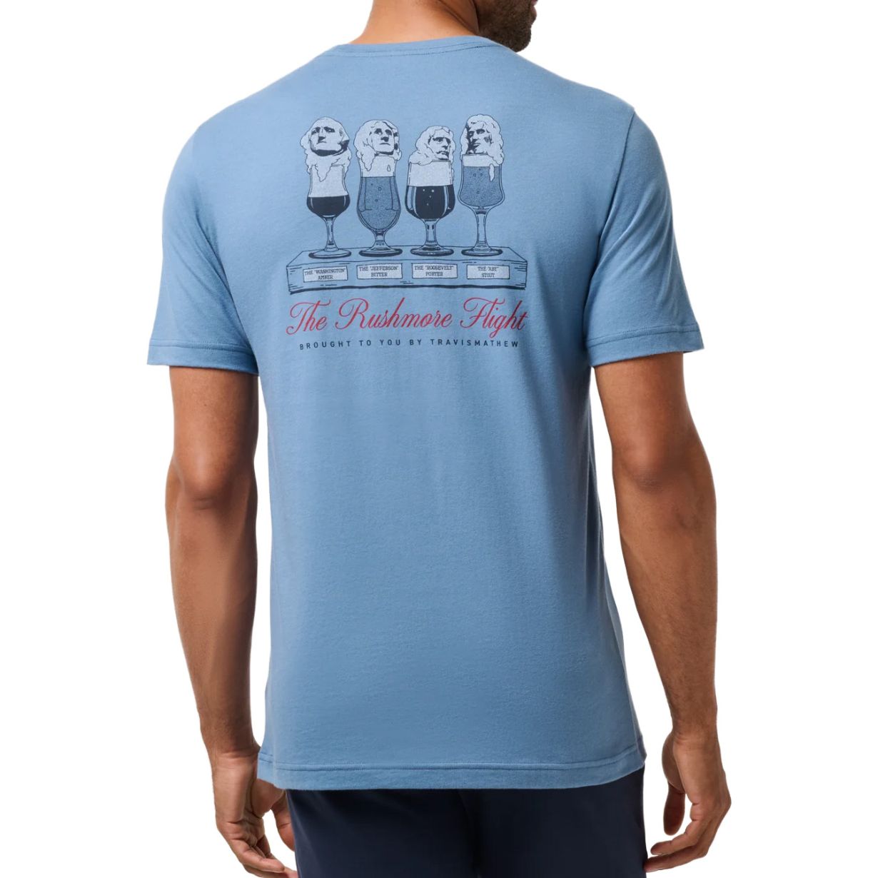 Men's TravisMathew Stars Stripes Sips S/S Tee