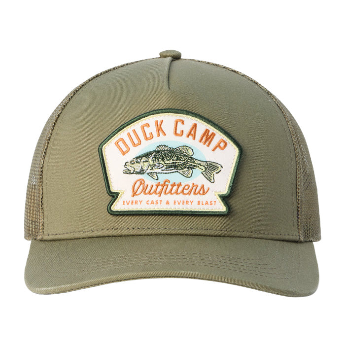 Adult Duck Camp Bass Outfitter Austin Trucker Cap