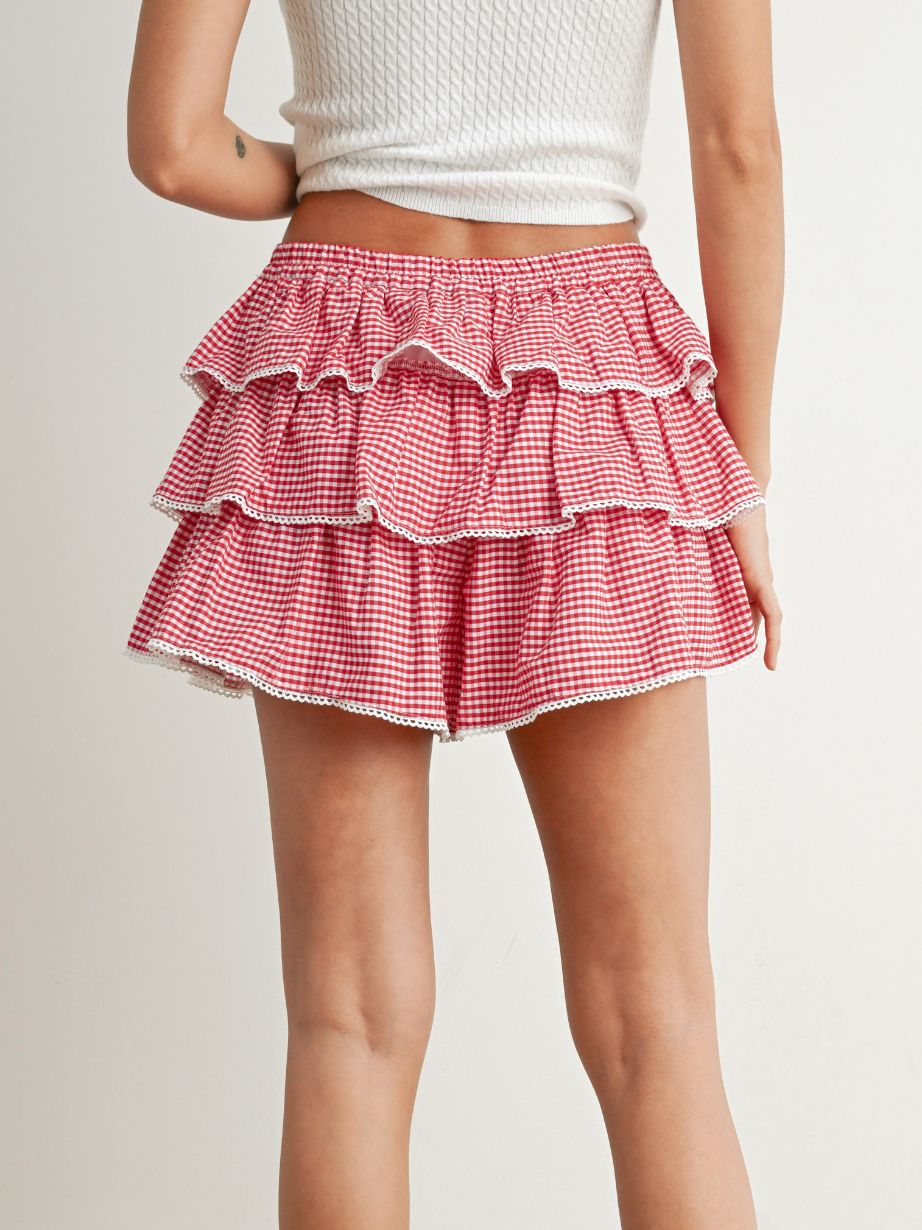 Women's Ruffle Mini Skort